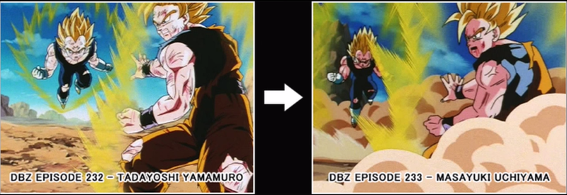 Illustration for article titled How Dragon Ball Z Characters Change From Episode To Episode